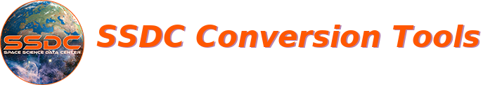 SSDC Conversion Tools